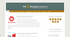 Desktop Screenshot of mymultiplestreams.com